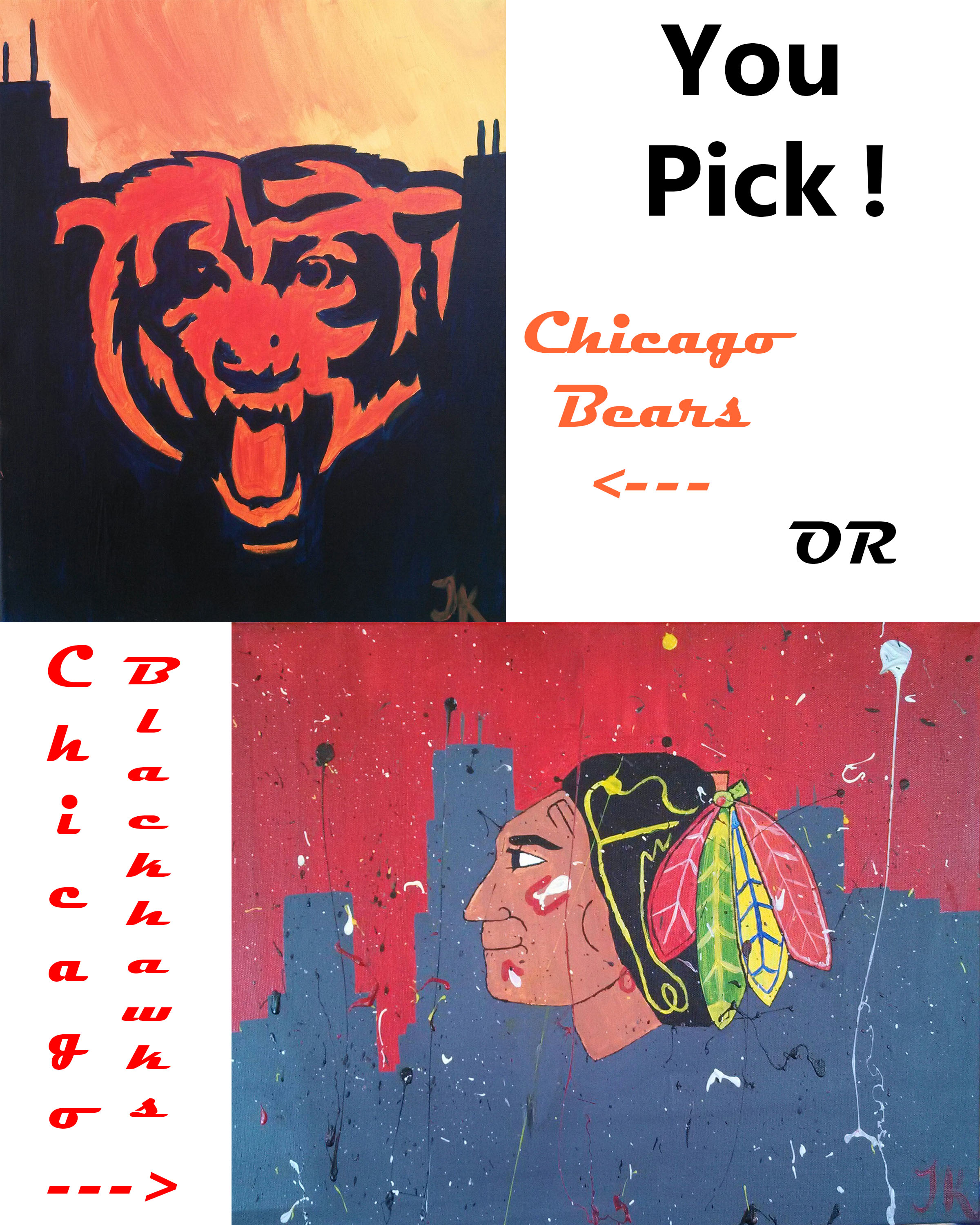 chicago bears blackhawks