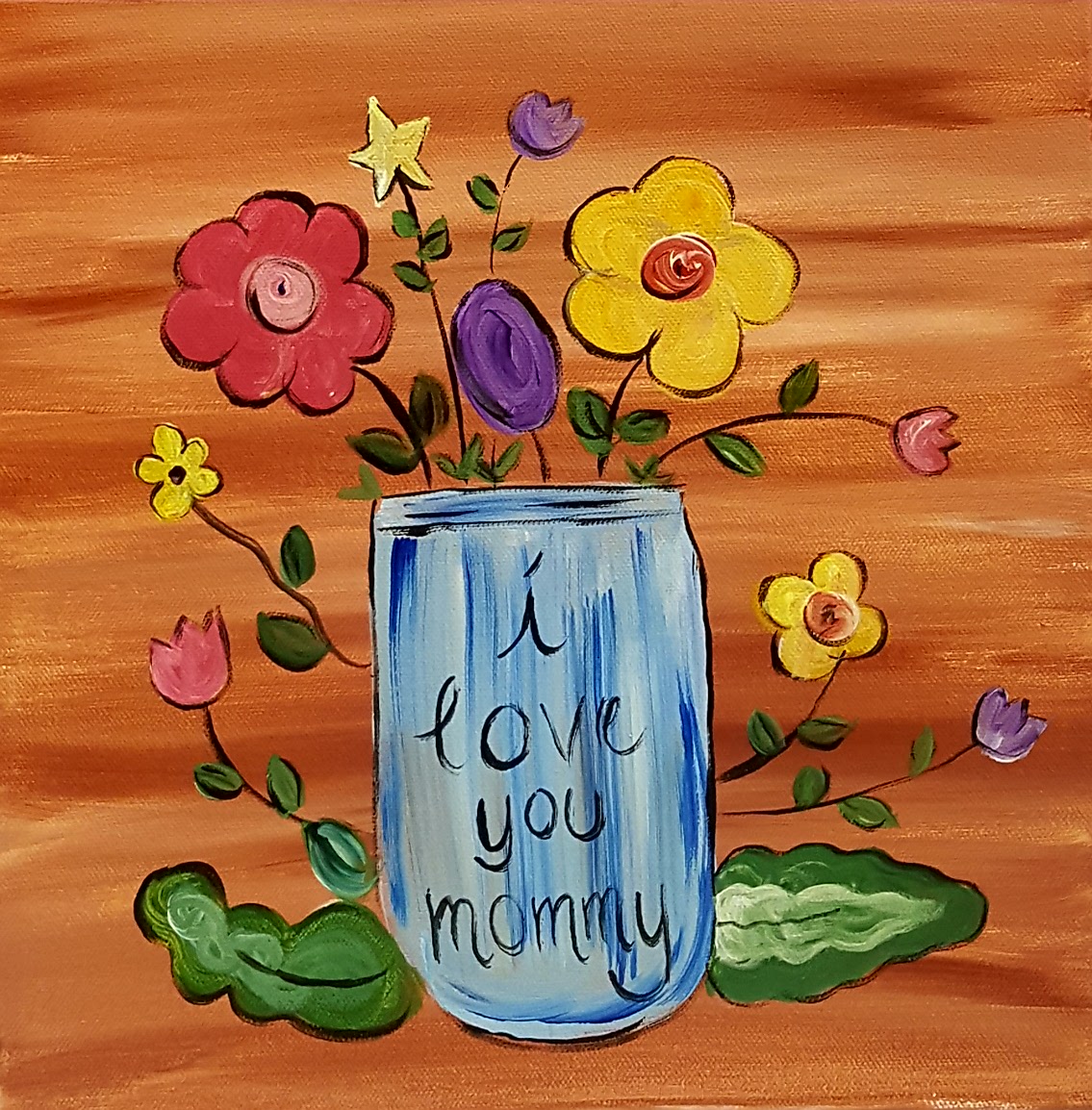 Paint With Me: Mother’s Day Fun | The Chilled Palette